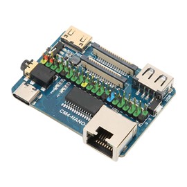 For Raspberry Pi Module 4 Board Multi Interface PCB 4K 30fps CM4 Socket USB2.0 CSI Connector 5V Input Mini Base Board