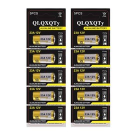 QLQXQTy 10PACK 23a A23 23A 23AE Alkaline Battery 12V