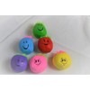 Schnooridoo 6 Colourful Squishy Faces 6 cm with Wool Hair