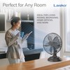 Lasko Oscillating Table Top Fan, Portable, 3 Quiet Speeds, for