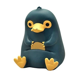 Plastoy SAS Chibi Fantastic Beasts - Niffler Piggy Bank, Blue, 13 cm de Hauteur, 80097