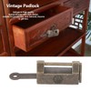 Chinese Vintage Padlock Antique Retro Style Lock Key Antique Retro