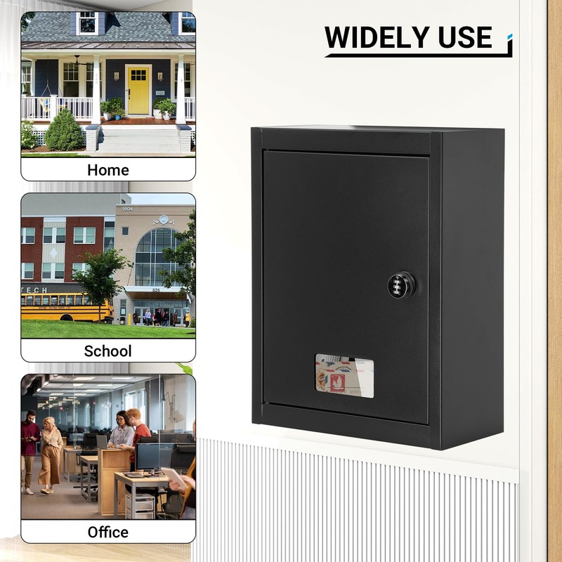 Through The Wall Drop Box with Combination Lock, 16.5" x