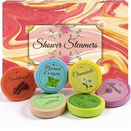 Travel Essentials - Shower Steamers Aromatherapy - Teacher Gifts for Women Men Wife - Birthday Gift for Mom Girls | Self Care Relaxation Essential - Stocking Stuffers for Teen Girls