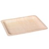 GRÄWE Disposable Plates Set - Wooden Plates - Pack of