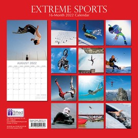Extreme Sports – Extrem Sport 2022 – 16-Monatskalender: Original The Gifted Stationery Co. Ltd [Mehrsprachig] [Kalender] (Wall-Kalender)