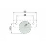 DIY Partner, Cup Diameter 1.0 inches (26 mm), Slide Hinge