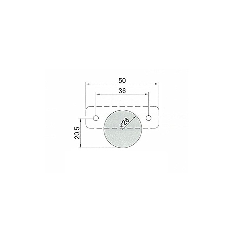 DIY Partner, Cup Diameter 1.0 inches (26 mm), Slide Hinge