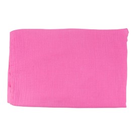 fashionchimp Basic Triangular Scarf in Plain Colours Made of 100% Cotton, Triangle Muslin Scarf, Lightweight Scarf for Men and Women, candy