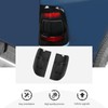 CheroCar Smoked Black Tail Light Lamp Cover Guard Trim Decoration