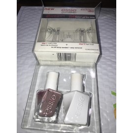 essie 2 Bottle Lot Essie Gel Couture Nail Polish + Top Coat 70 TAKE ME TO THREAD nib