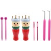 Spacesea French Knitter Tool Set, 2 Set Wooden Knitting Kit