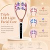 Wireless Facial Roller Massager for Face and Jawline Skincare Routine,