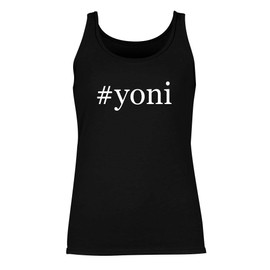Tracy Gifts #yoni - Women's Hashtag Summer Tank Top, Black, XX-Large