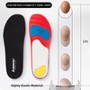 Kawasaki Sports Insoles，Breathable and Sweat-absorbing with Poron Shock-absorbing Cushioning for