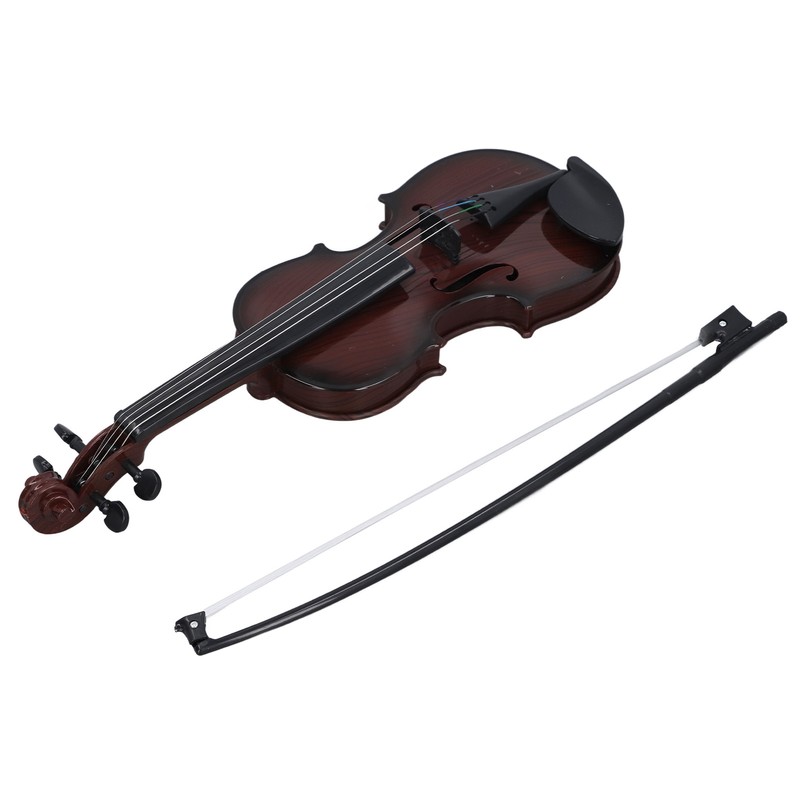 Kids Violin Toy Instrument Realistic Looking Educational Simulation Miniature Violin