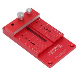 Garosa Sharpening Angle Fixture Chisel Sharpening Jig Sharpening System Aluminium Alloy Sharpening Holder Wood Honing Guide for Woodworking Chisels Planes