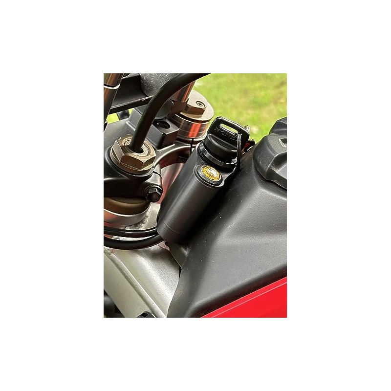 Honda Key Relocation Kit V2 for CRF110F/CRF125F, Fuel-Resistant ASA Plastic