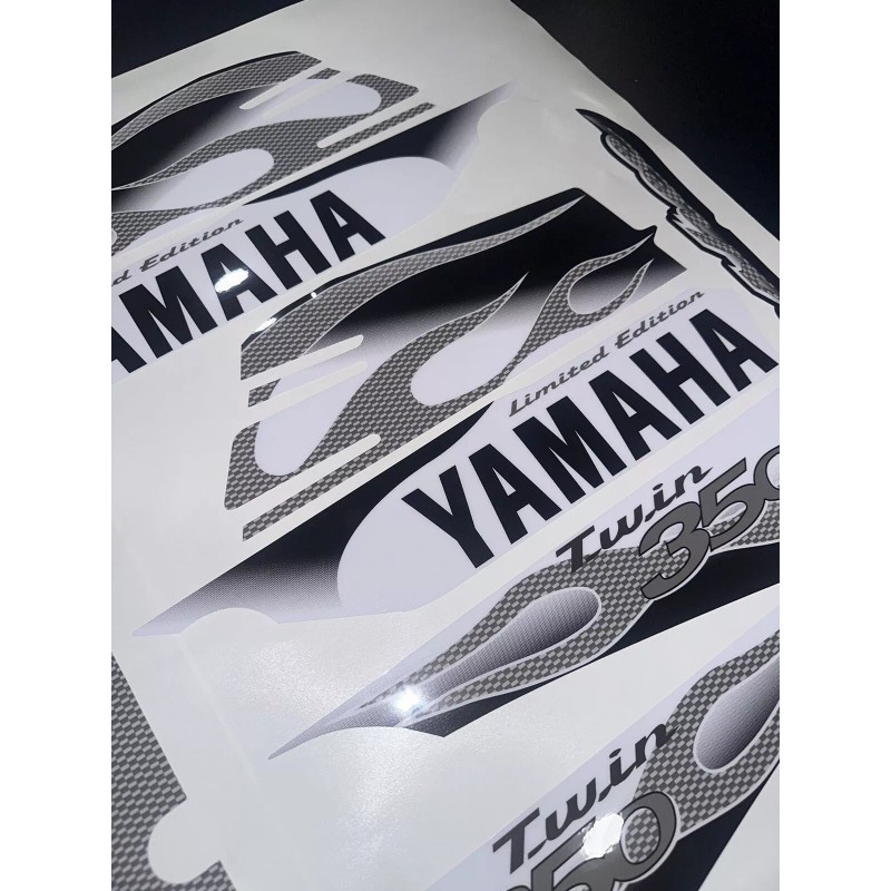 BANSHEE yamaha banshee full graphics decals kit 2003 ...updated!! THICK