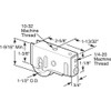 Prime-Line D 1860 Keller Sliding Glass Door Roller Assembly (Single