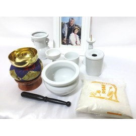 CATEGORY: Buddhist Ritual Implements 仏壇 Incense Burner Ash G 仏前 Incense Burner Ash for Replace Spare and More.