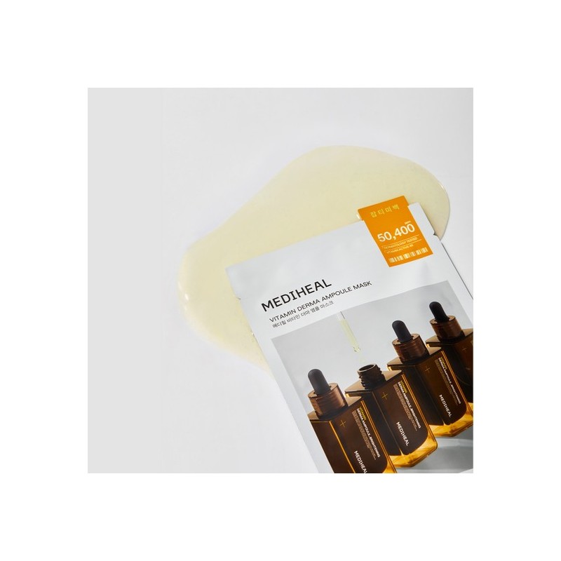 Mediheal Tea Tree/Madecassoside/Vitamin Ampoule Mask 10+10+10 Sheets (30 sheets +