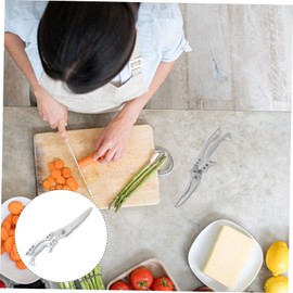 Zerodeko 1pc Cleaning Scissors Chicken Bone Scissors Bone Cutting Scissors Meat Shears Vegetable Scissor Poultry Shears Kitchen Chicken Scissors Chicken Shear Stainless Steel Meat Scissors