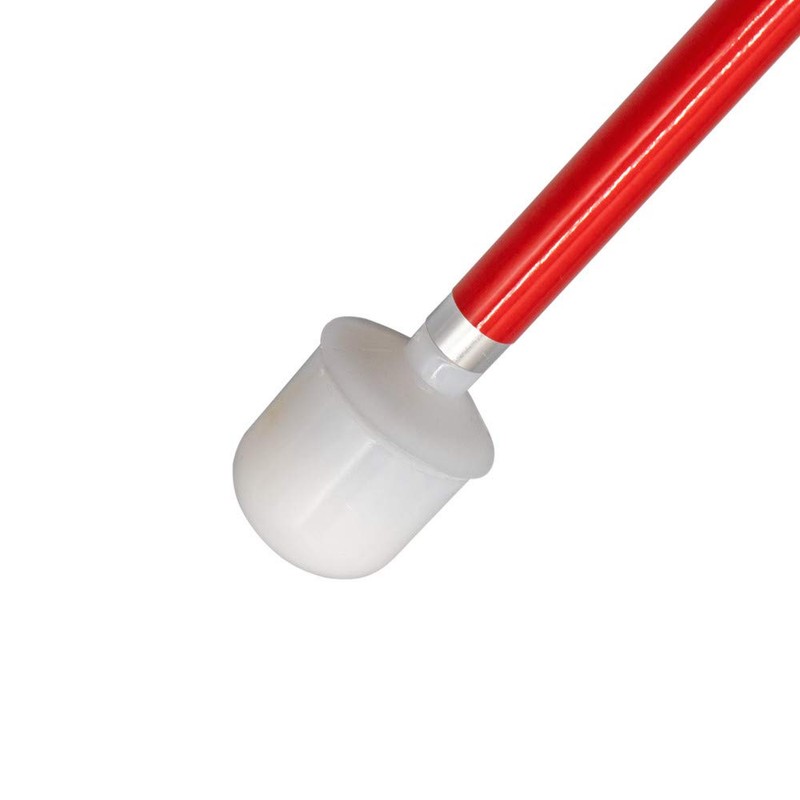 Folding White Cane, Aluminum Mobility Cane for Vision Impaired and