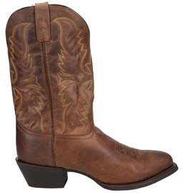 Laredo mens Birchwood Lizard Round Toe Cowboy Western Boot, Tan, 16 US