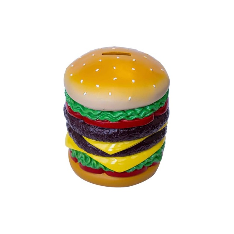 Hamburger Coin Bank Piggy Bank