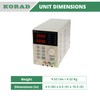 KORAD KA3005D-23 Precision Variable Adjustable 30V, 5A DC Linear Power