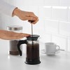 Ikea UPPHETTA coffee/tea maker, 0.4 l, glass/stainless steel