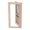 Doll House Screen Door Birch 1:12 Mini Natural Finish Dollhouse