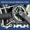 Bettinay Bike Crank Removal Tool, Multifunctional Wrench for Easy Crank