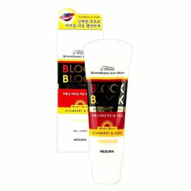 Autri Block & Block Whitening Sun Cream 80g White Cream UV Blocker Lotion Sun Protection Cash on delivery or payment upon order / 오뜨리 블록앤블록 화이트닝선크림 80g 화이트 크림 자외선 차단 제 로션 썬프로텍션 착불 또는 주문시 결제