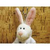 NICI (Niki) Key Ring/Rabbit Thank You T-Shirt 10 cm