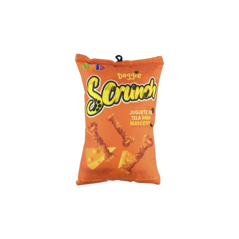 Fancy Pets Juguete para Perro Doggie Scrunch Queso