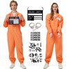 KUKIKUKI Prisoner Costume Orange Overall
