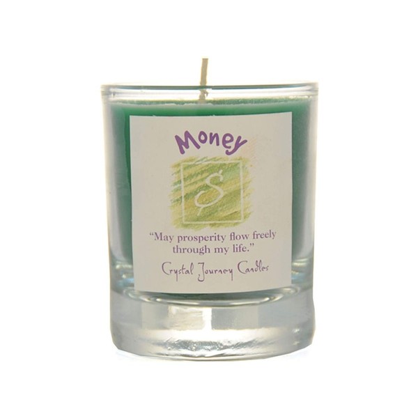 Crystal Journey Crystal Journey Herbal Magic Glass Filled Votive Soy