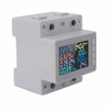 DIN Rail Voltage Current Meter 170‑270V 0‑63A Digital Display Energy