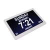 Digital Photo Frame 10in 1024x600 LCD Alarm Clock Remote Control