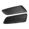 2Pcs Carbon Fiber Rear Car Door Panel Interior Decoration Fit