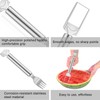 Velaco 2-in-1 Watermelon Cutter and Fork, 9.5 Inch Stainless Steel