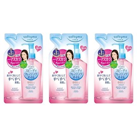 Paquete De 3 Recambios De Limpiador Facial Kose Softymo Speedy Cleansing De 200 Ml (6,76 Onzas Líquidas).