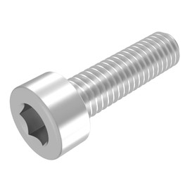 SECCARO 20 x M4 x 14mm Stainless Steel V2A VA A2 Cylinder Screws DIN 912 / ISO 4762 Hex Socket Full Thread