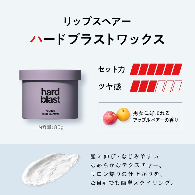 Lips Wax Men's Keep Hard Blast Bundle New Model Set