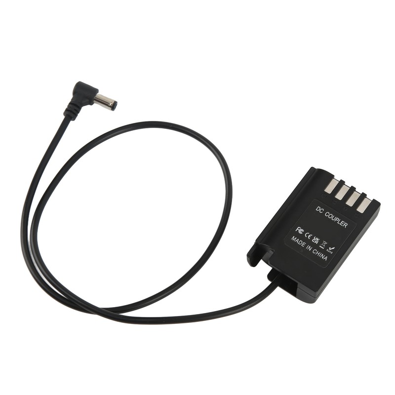 DMW DCC17 Dummy Battery DMW BLK22 DC Coupler 5.5x2.1 for