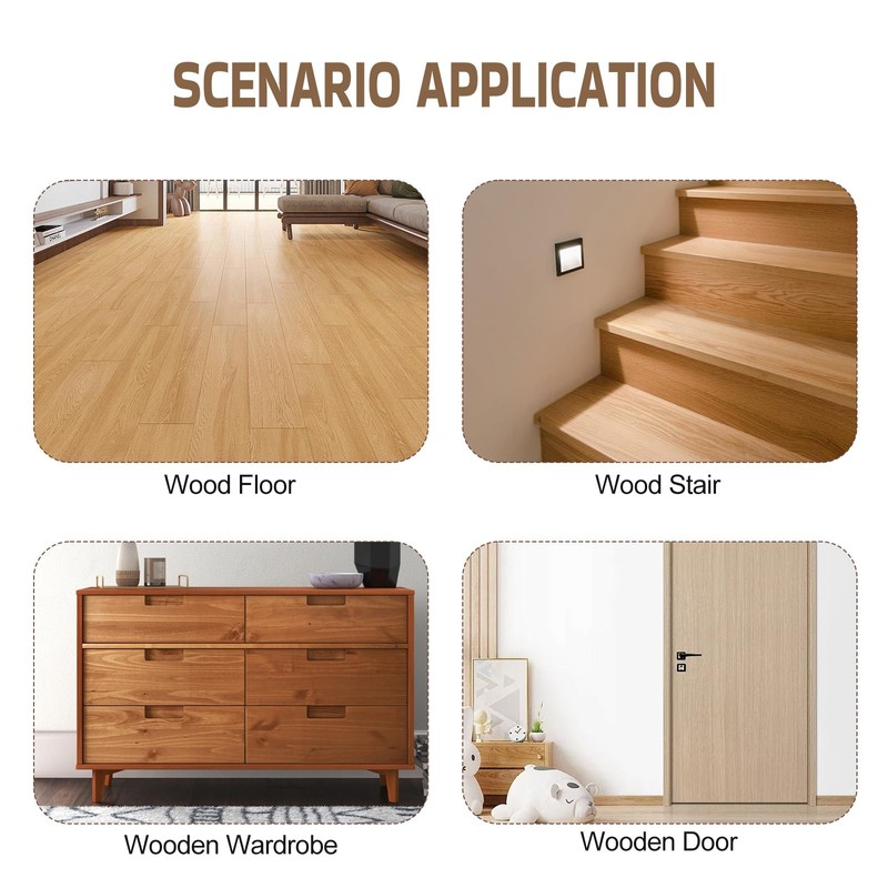 atnayo 11 Pcs Laminate Repair Kit, Light to Dark Brown