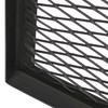 Sunnydaze X-Marks Fire Pit Cooking Grate - Outdoor Square Black
