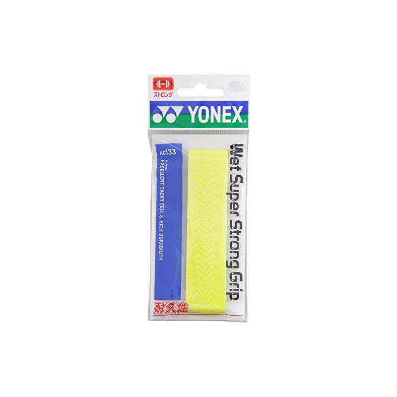 YONEX AC133 (004) Wet Super Strong Grip, Yellow